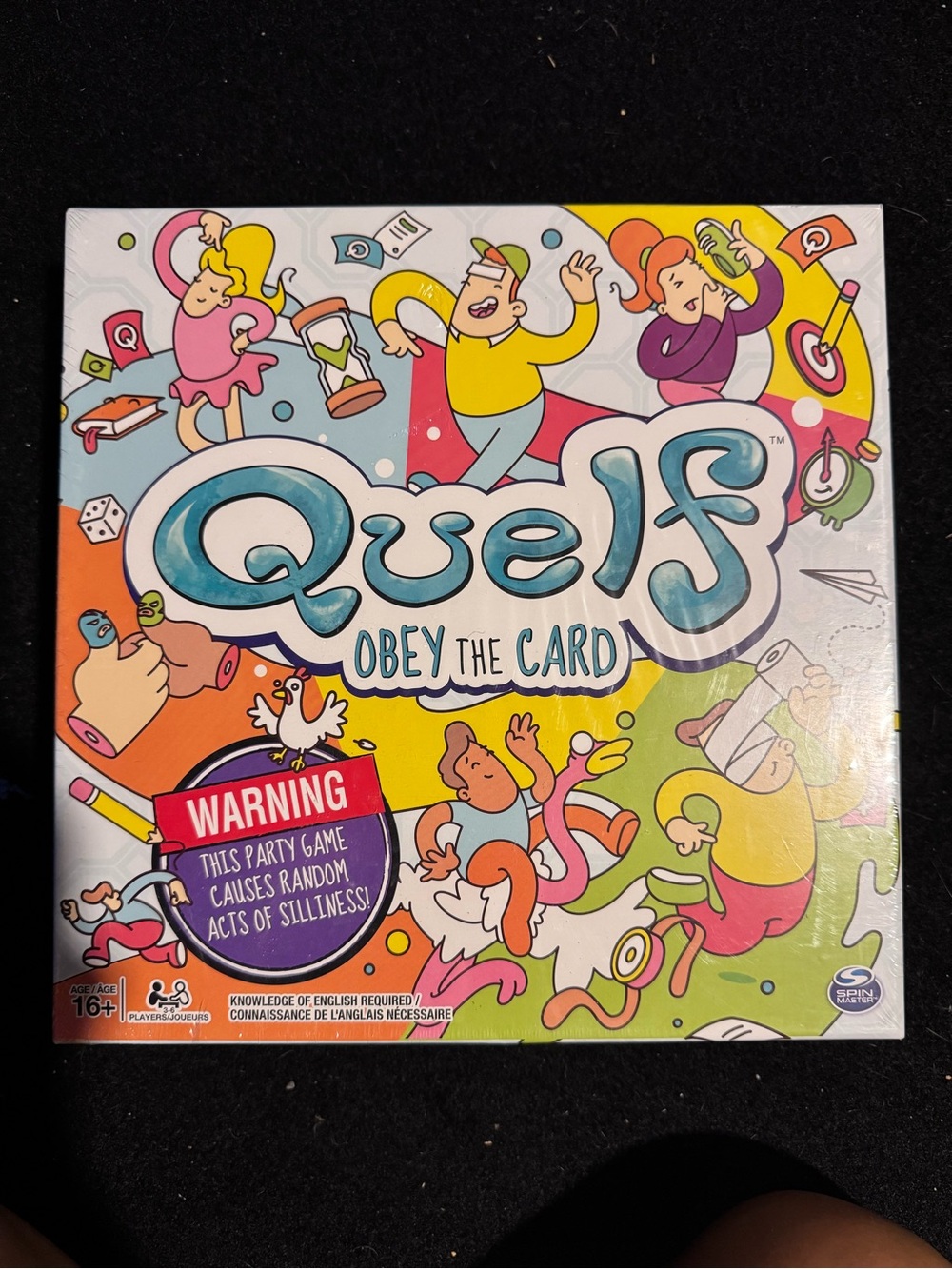 NOB Quelf Obey The Card Party Game
